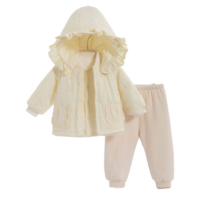 儿童羽绒棉服轻薄套装