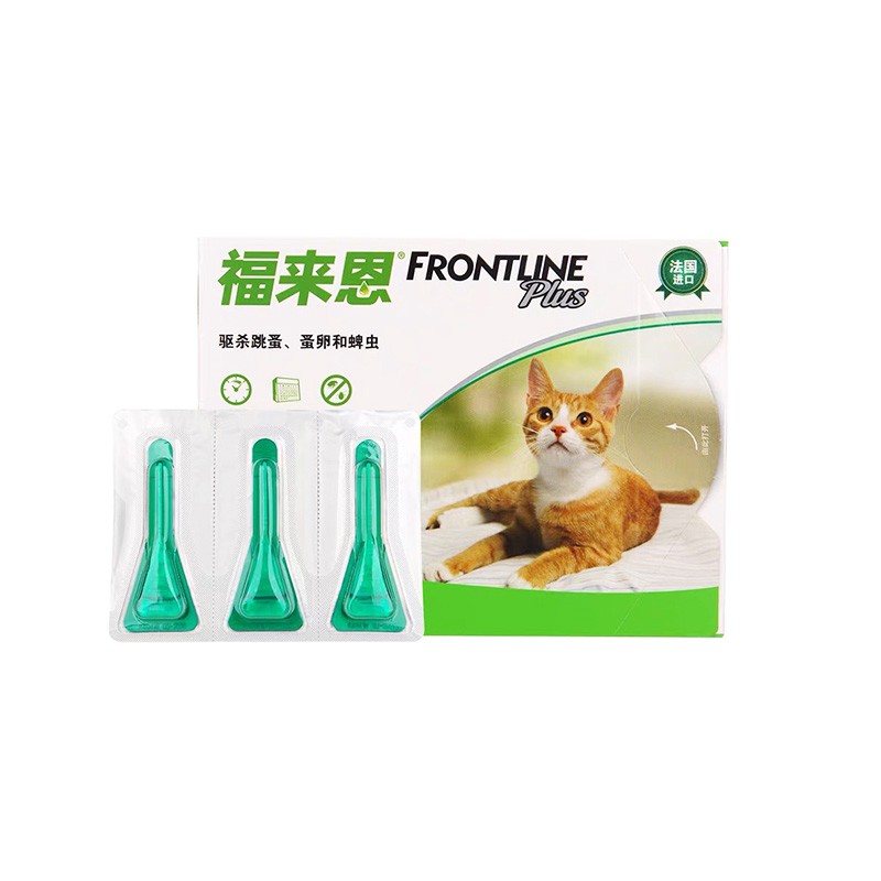 福来恩猫咪体外驱虫滴剂跳蚤药品