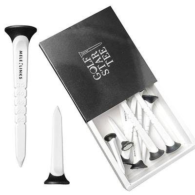 高尔夫球Tee刻度指示球钉长/短tee盒装减少阻力放球稳塑胶球钉