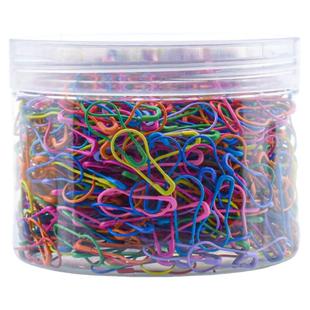 彩色葫芦形别针 服装吊牌吊绳小号别针 衣服固定梨形金属安全扣针