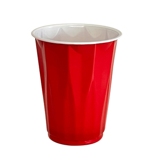 500mlred solo party cups beer pong 酒吧KTV游戏定制塑料啤酒杯