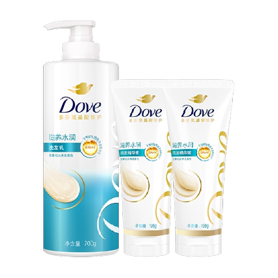 多芬滋养水润丝质顺滑洗发水