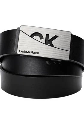 CeviavnKiesan皮带男真皮平滑扣