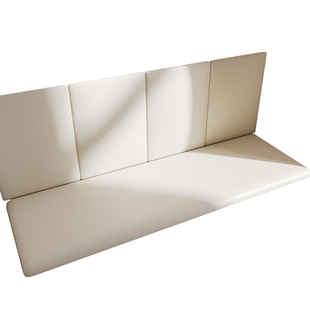 换鞋凳椅子玄关卡座坐垫子防水猫抓科技皮革布定制做海绵软包屁垫