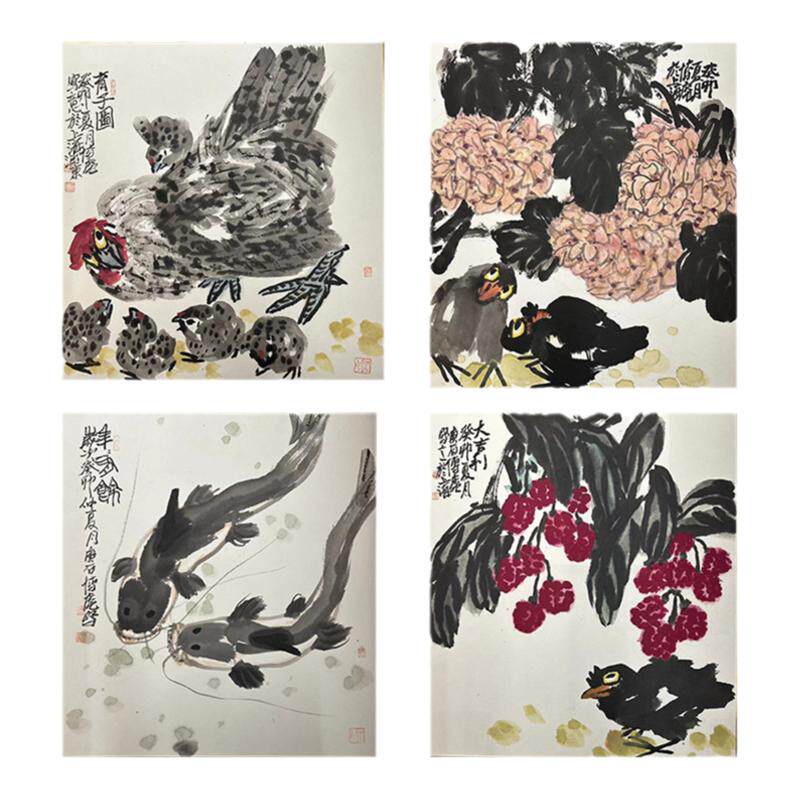 田博庵国画朵云轩国画装饰画