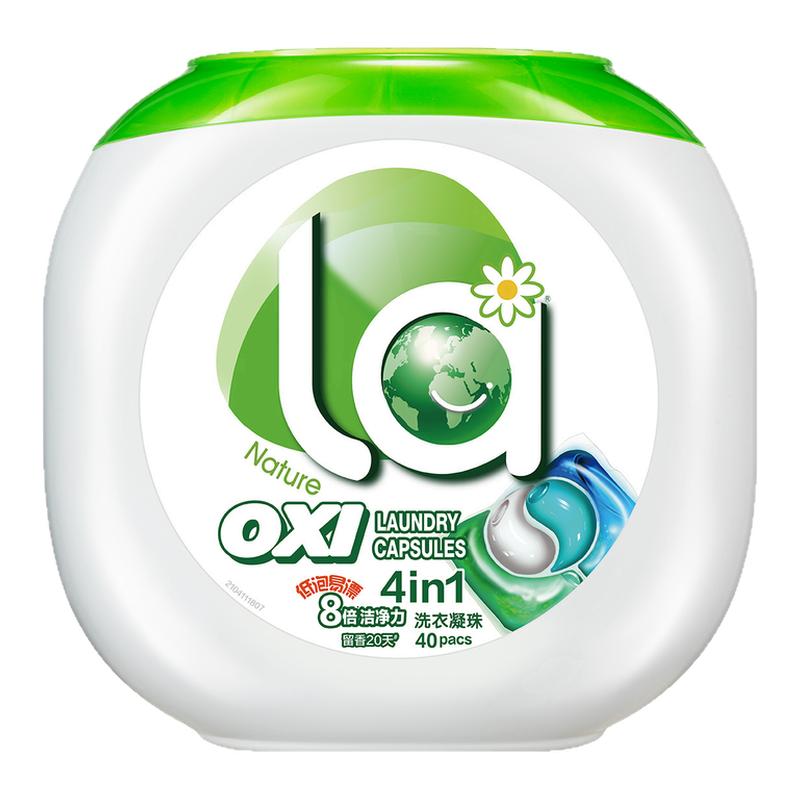 妈妈壹选la4合1洗衣凝珠有氧洗天然无添加除菌去渍持久留香护色