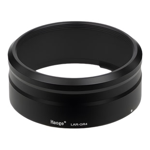 号歌用于理光GR4相机遮光罩49mmUV镜转接环GR IV金属装饰环配件