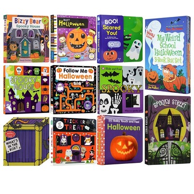 Halloween万圣节主题绘本英文
