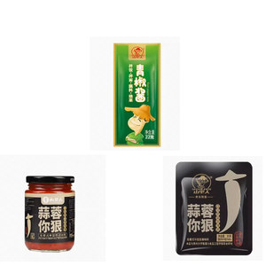 山里人蒜蓉辣椒酱下饭菜拌饭酱贵州特产农家调味家用拌面拌饭