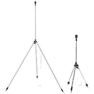 草坪田园菜地自动旋转浇花洒水器喷淋灌溉系统高度可调伸缩三脚架