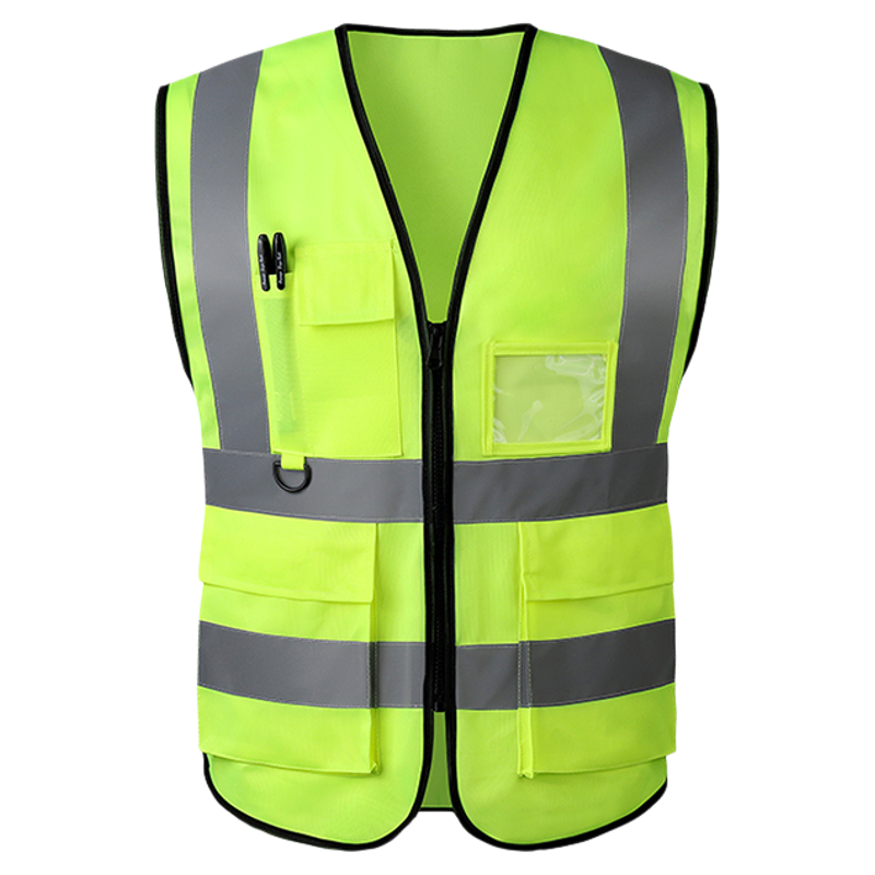反光背心加肥加大马甲大码工作衣服建筑工地荧光安全服定制印logo