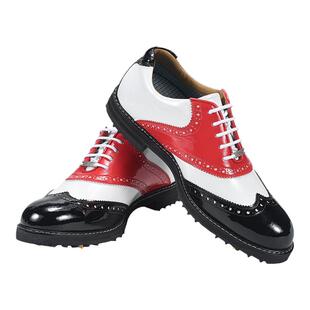 佩琦塔特高尔夫男鞋日本手工定制防水透气防滑可换鞋钉运动球鞋