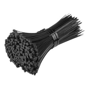 保联尼龙扎带卡扣塑料束线带绑扎带绑带固定扣黑色扎带固定绑带