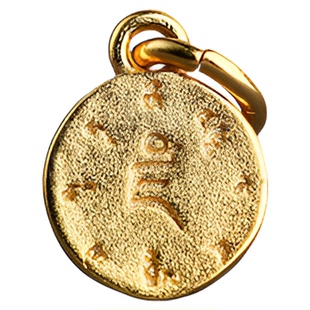 S925银黄财绿度母摩利支天药师佛银镀金古法金diy藏式文玩配件