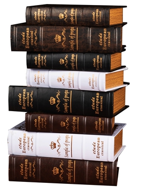 复古假书装饰品道具仿真书盒摆件