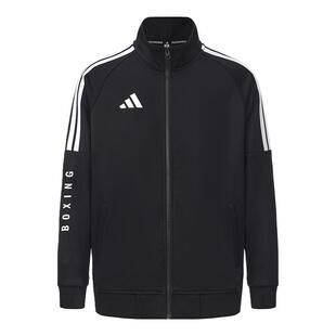 Adidas阿迪达斯休闲外套情侣装秋季运动加厚上衣经典三道杠夹克衫
