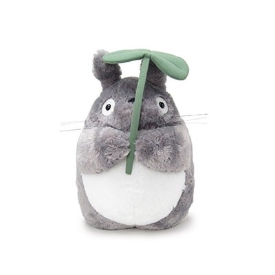 totoro日本正版荷叶龙猫公仔