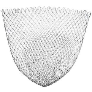 钓鱼抄网头网兜鱼线手工编织1厘米网眼加深防挂钩尼龙胶丝抄鱼网