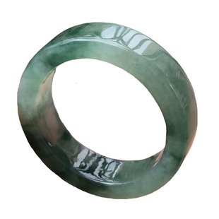 天然a货翡翠戒指男女款飘花玉指环方边大小圈口尾戒冰糯种扳指