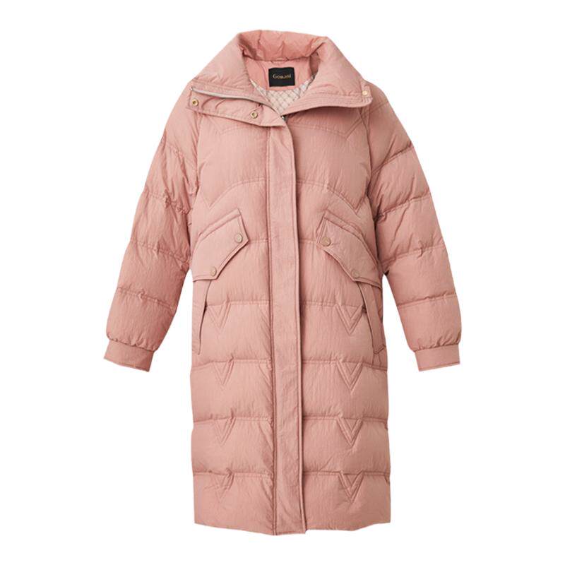 【90%鹅绒】乔万尼商场同款新品羽绒服中长款ET4T015102