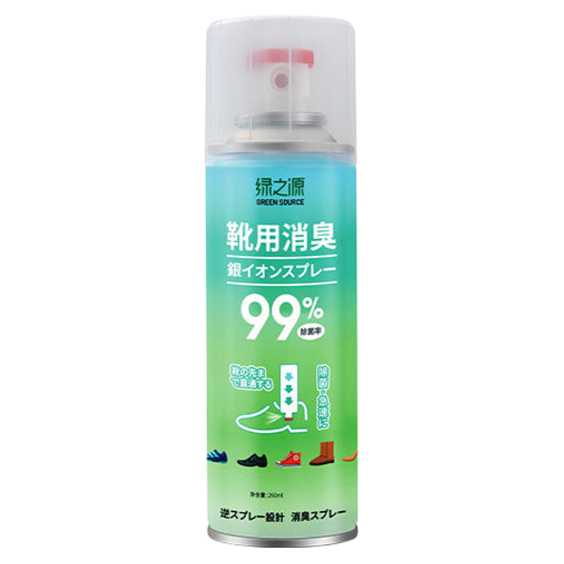 绿之源鞋子除臭喷雾剂防脚臭神器