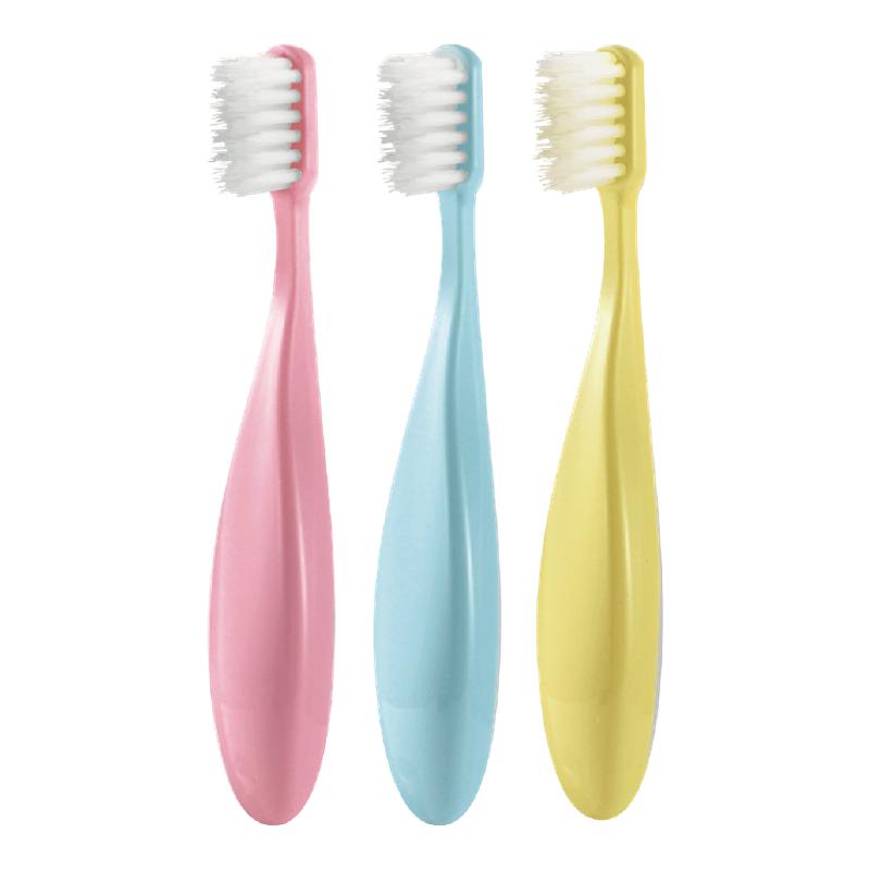 Ci日本1-6岁胖手柄儿童牙刷3支装