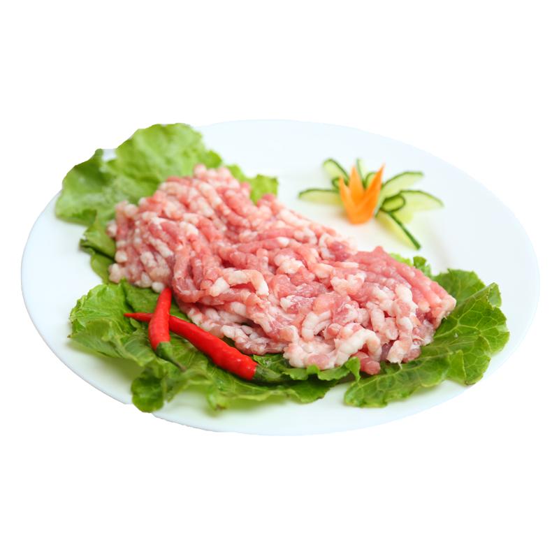 爱森 冷鲜猪肉 新鲜生猪肉夹心肉糜 肉馅250克/盒