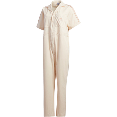 Adidas/阿迪达斯正品三叶草女士运动翻领透气连体服GM6686