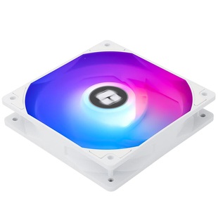 利民C12C系列ARGB神光同步 智能温控 1550转台式电脑12cm机箱风扇