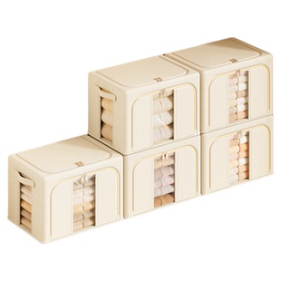 衣服收纳箱大容量超大整理箱收纳家用衣柜储物折叠箱子新型可折叠