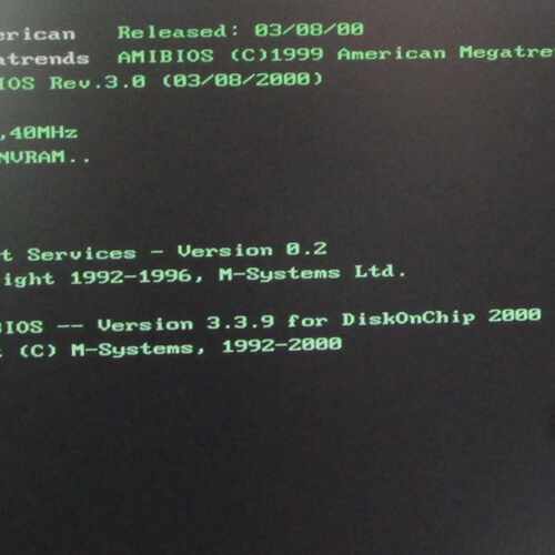 Aaeon SBC-357/4M 386CPU Rev A1 & Bendrich 78 0865/A