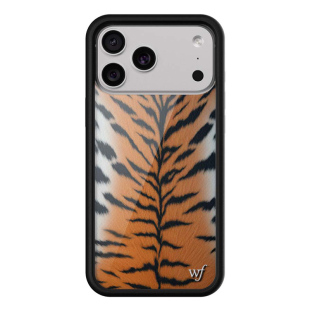 Wildflower野性宣言手机壳Rawr适用苹果iPhone17/16/15/Pro/Max硬壳全包保护套防摔wf复古虎皮兽纹