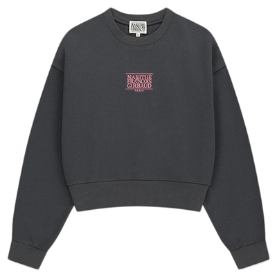 MARITHE女士经典小LOGO卫衣