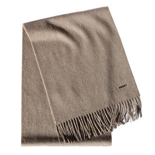 AiurtRuutti意式殿堂天花板山羊绒围巾 国内现水波纹窄版男女同款