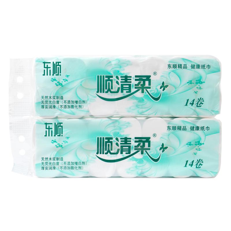 家用5层卫生纸卷纸顺清柔