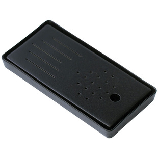 茶盘家用2023新款长方形复古黑陶干泡茶台轻奢陶瓷功夫茶具托盘