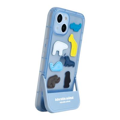 隐形支架手机壳苹果15原创小众