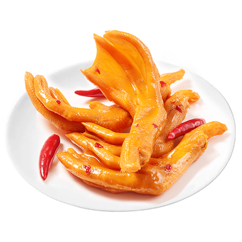 【下单立赠】香之派香辣鸭掌酸辣多味盐焗鸭脚小零食追剧量贩装