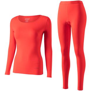 本命年红色内衣棉莫代尔鸿运结婚女士打底秋衣秋裤情侣保暖套装男