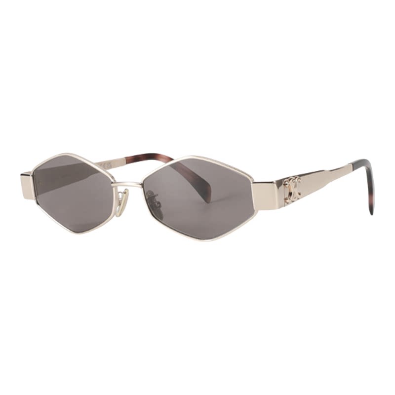 【自营】CELINE/瑟琳女款老墨镜老钱枫太阳镜金属眼镜CL40254U