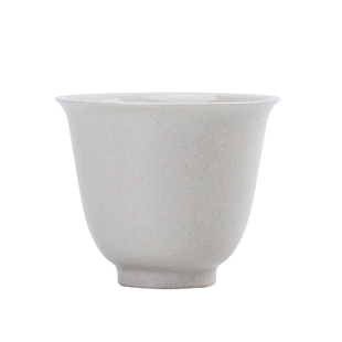 中式复古功夫茶杯草木灰釉主人杯单杯品茗杯陶瓷家用茶具喝茶杯子