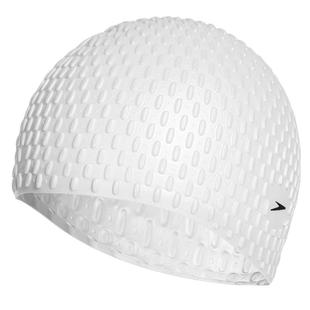 Speedo/速比涛 泡泡硅胶高弹专业舒适游泳帽男泳帽女不勒头长发