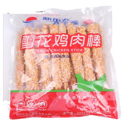 雪花鸡肉棒950g速冻油炸半成品