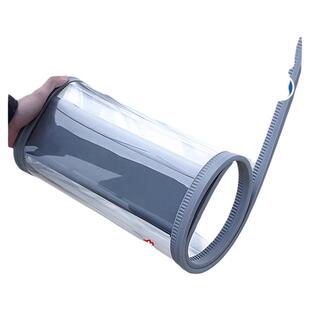 空调挡风帘店铺商用磁吸pvc塑料软门帘透明隔断皮帘防风冬季保温