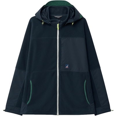 NAUTICA/诺帝卡秋冬拼色卫衣外套