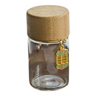 攒金豆豆收纳瓶高级小物件保存瓶胎发收藏瓶透明玻璃瓶迷你密封罐