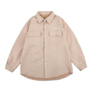 GOOZI MADE 衬衫外套男春季日系男生休闲2026新款工装夹克男款