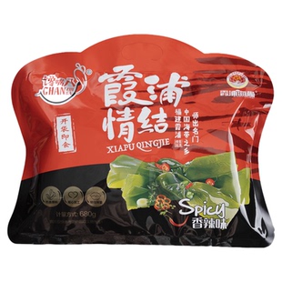 馋嘴八海带霞浦情结即食零食休闲品小吃香辣爽口味脆笋礼包下饭菜