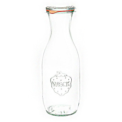 德国weck食品级玻璃饮料透明带盖