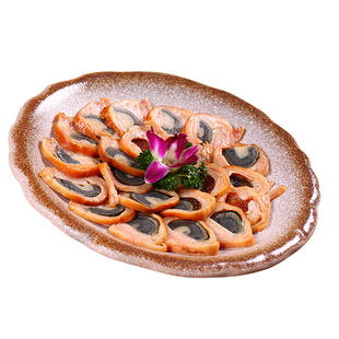 福建皮蛋卷鸭皮卷即食下酒菜闽南彩蛋卷鸡皮蛋卷冷盘菜预制凉菜